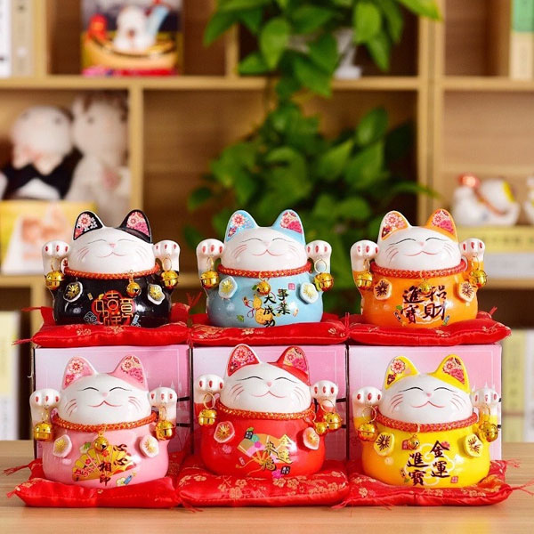 Chọn mẫu mèo thần tài theo mệnh của gia chủ Chọn mẫu mèo thần tài theo mệnh của gia chủ
