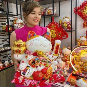Mèo thần tài là món quà mang ý nghĩa tài lộc, thịnh vượng