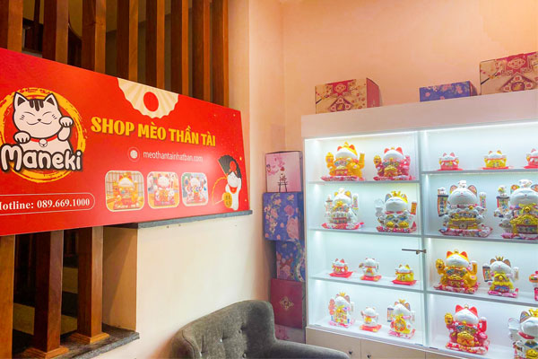 Cửa hàng mèo thần tài Nhật Bản Cửa hàng mèo thần tài Nhật Bản