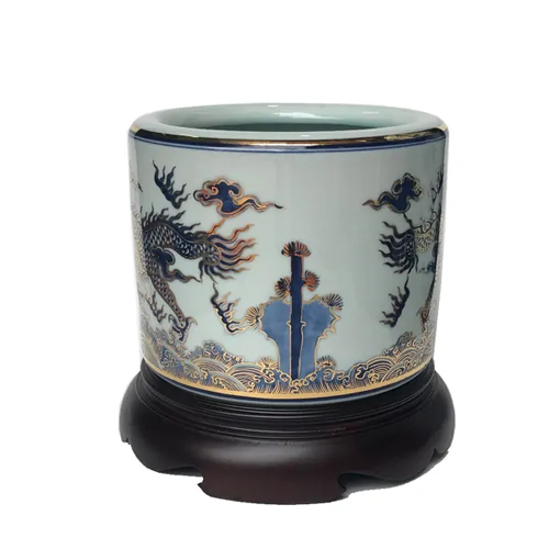 Bát hương men ngọc bằng sứ mẫu DTBT-017 - Ảnh 6