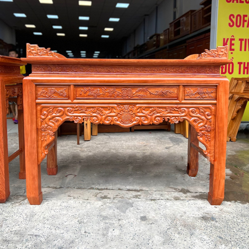 Bàn thờ gia tiên gỗ hương đá mẫu BT-016