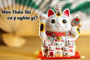 Mèo thần tài được xem là linh vật phong thủy giúp thu hút vận may, tiền tài và sức khỏe