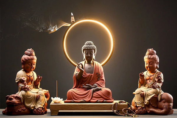 Tượng Phật giúp tạo cảm giác yên bình và hài hòa trong không gian sống Tượng Phật giúp tạo cảm giác yên bình và hài hòa trong không gian sống