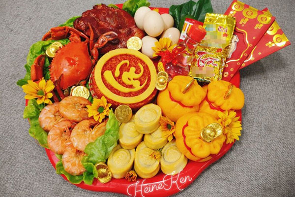 Lễ vật cúng Thần Tài ngày mùng 1 Tết đóng vai trò quan trọng trong nghi lễ cầu tài lộc Lễ vật cúng Thần Tài ngày mùng 1 Tết đóng vai trò quan trọng trong nghi lễ cầu tài lộc
