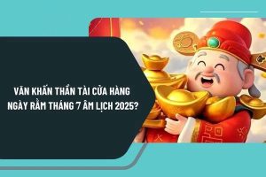 Văn khấn lễ cúng Thần tài rằm tháng 7 tại cửa hàng, cơ quan