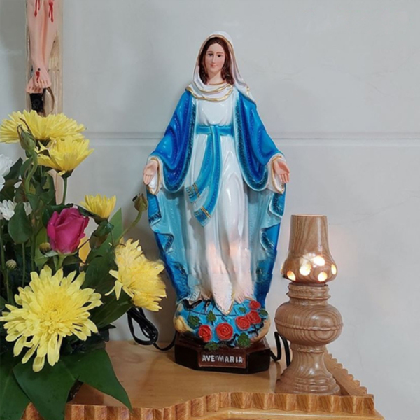 Hình ảnh chi tiết tượng Đức mẹ Mary Hình ảnh chi tiết tượng Đức mẹ Mary