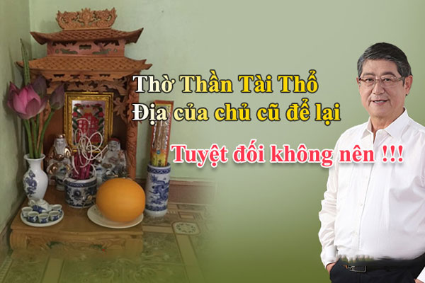 Tuyệt đối không nên sử dụng bàn thờ của chủ cũ Tuyệt đối không nên sử dụng bàn thờ của chủ cũ
