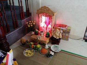 Vị trí đặt bàn thờ Ông Địa trong nhà