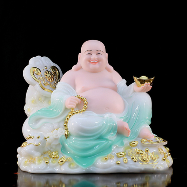 Hình ảnh tượng Phật Di Lặc bằng bột đá mẫu TPDL-001 Hình ảnh tượng Phật Di Lặc bằng bột đá mẫu TPDL-001