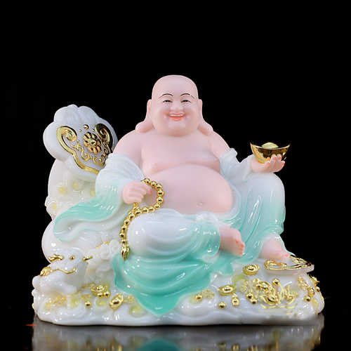 Tượng Phật Di Lặc bằng bột đá mẫu TPDL-001