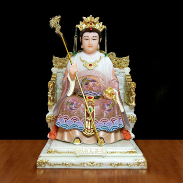 Hình ảnh Vương Mẫu tượng trưng cho sự trường thọ, phúc lộc và trí tuệ Hình ảnh Vương Mẫu tượng trưng cho sự trường thọ, phúc lộc và trí tuệ